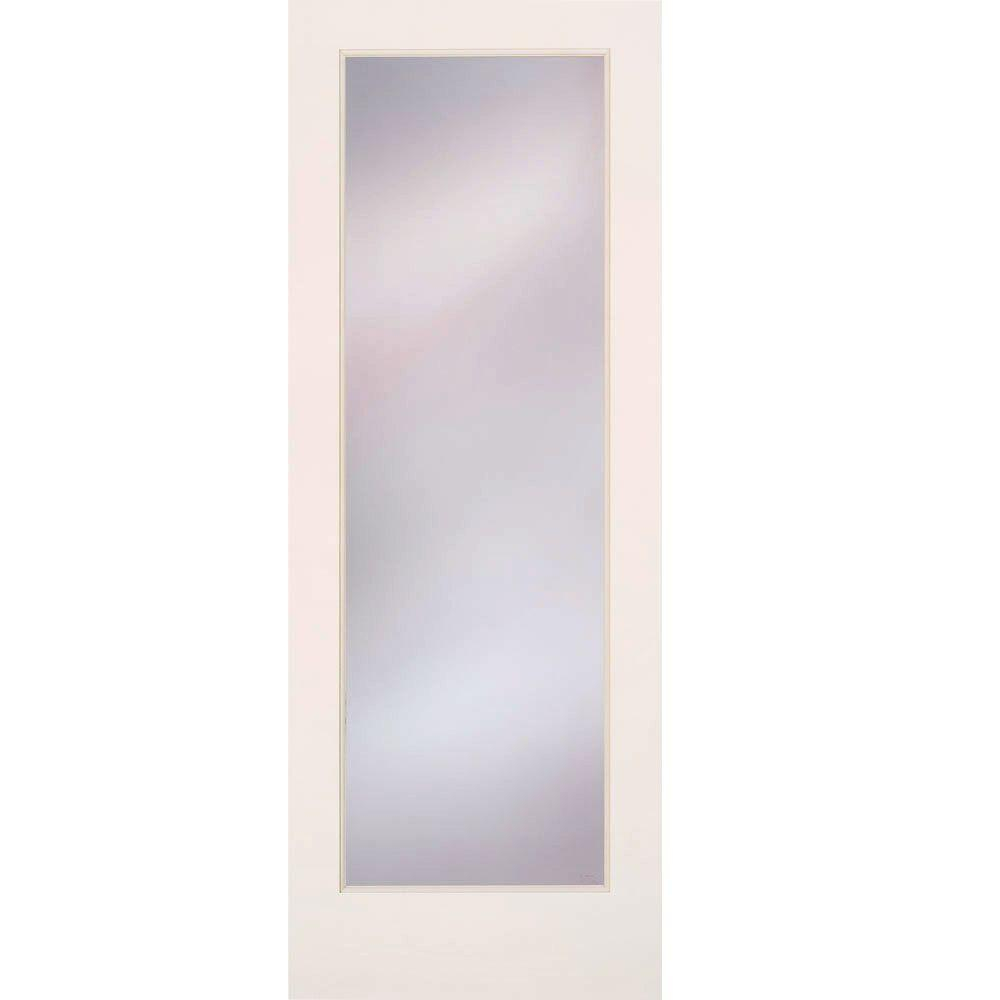 Feather River Doors 24 In X 80 In Privacy Smooth 1 Lite Primed Mdf with sizing 1000 X 1000