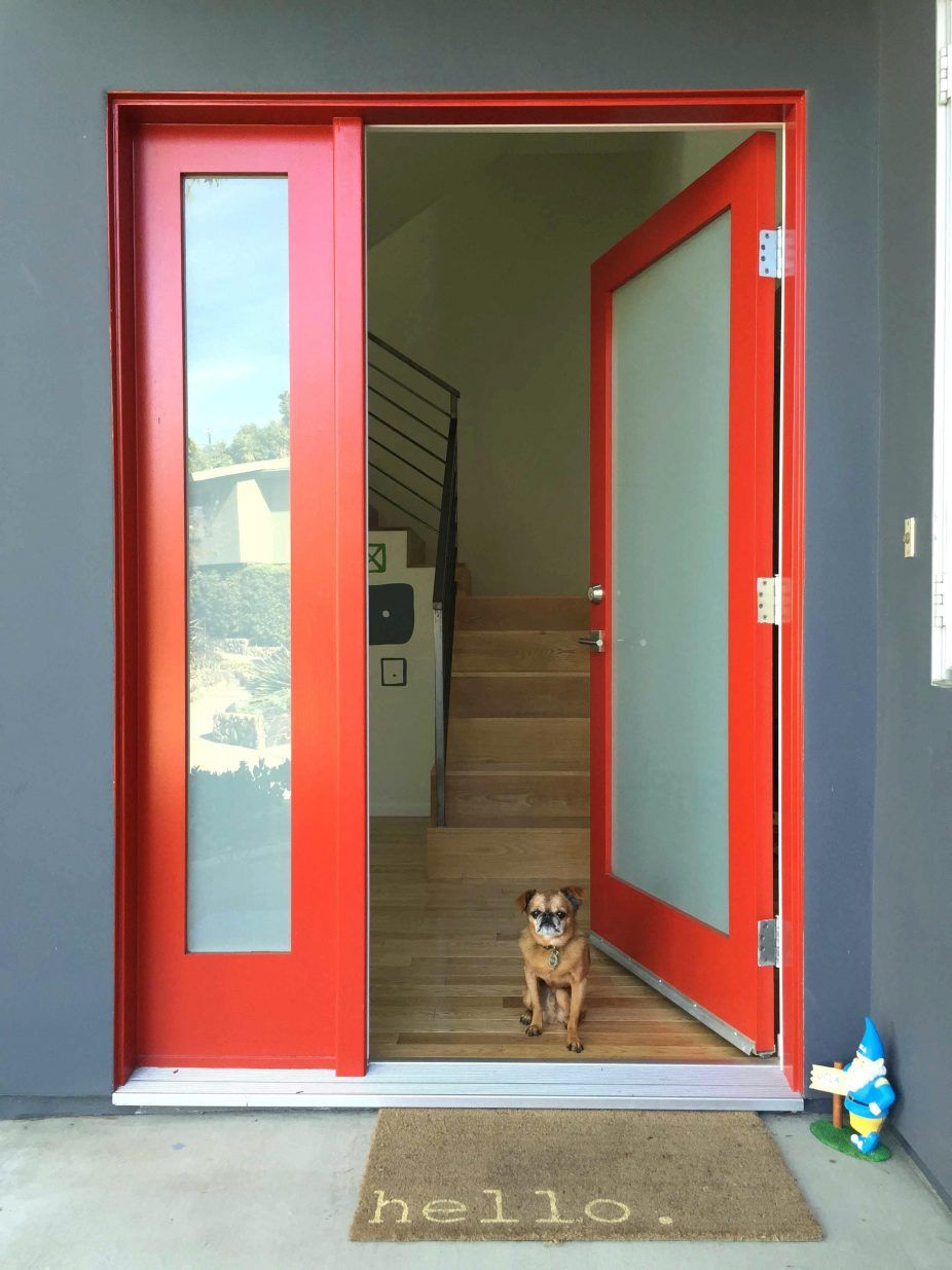 Front Doors Epic Red Front Door Design In Modern Style Combined inside dimensions 926 X 1235