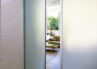 Frosted Glass Pocket Doors With Sliver Frame Finish Inspirational in sizing 1365 X 2048