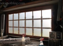 Frosted Glass Window Film Adds Privacy To Garage Windows with regard to size 1600 X 1067