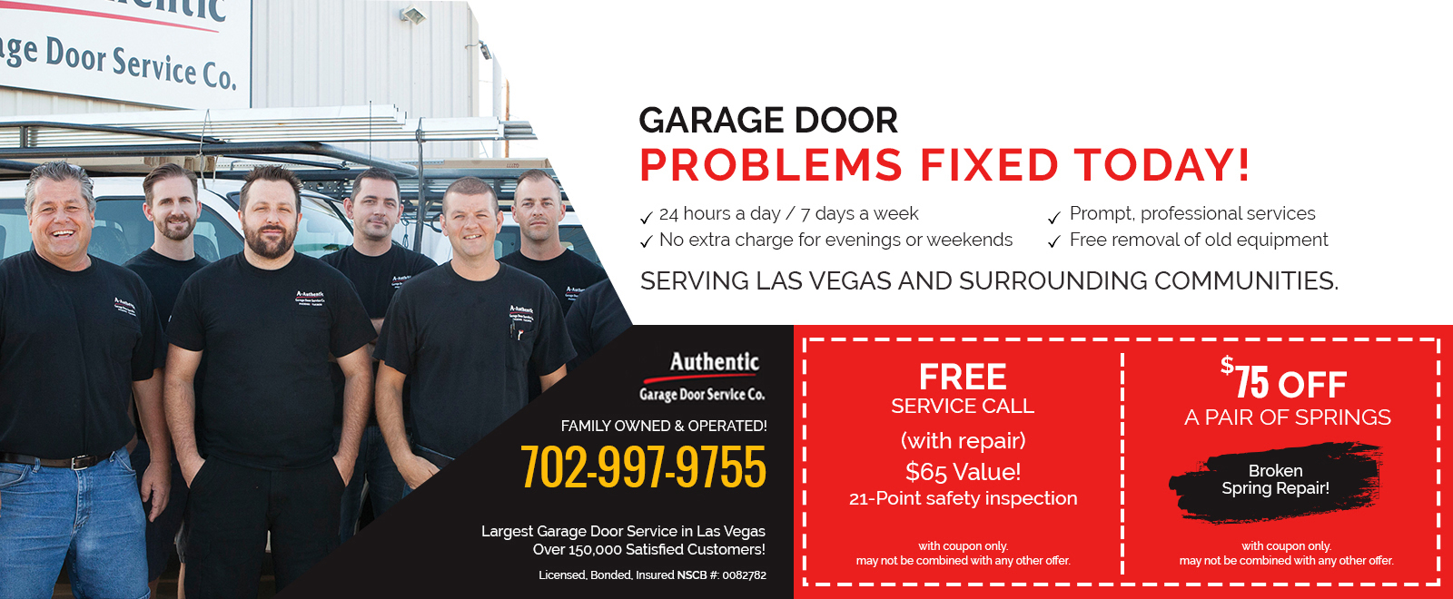 Garage Door Repair Replacement Services In Las Vegas within proportions 1600 X 660