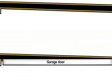 Garage Door Seal 25mm High For Uneven Floors Weather Stop with regard to sizing 3111 X 1365