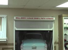 Garage Door With Roll Down Screen Patio Screen Door Repair In Tampa in sizing 1280 X 720