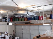 Garage Shelving Hoist With Shelving Above Garage Doors with dimensions 2640 X 1980