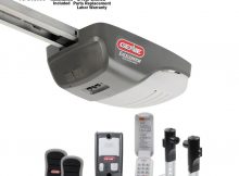 Genie Excelerator 1 Hp Screw Drive Garage Door Opener With intended for size 1000 X 1000