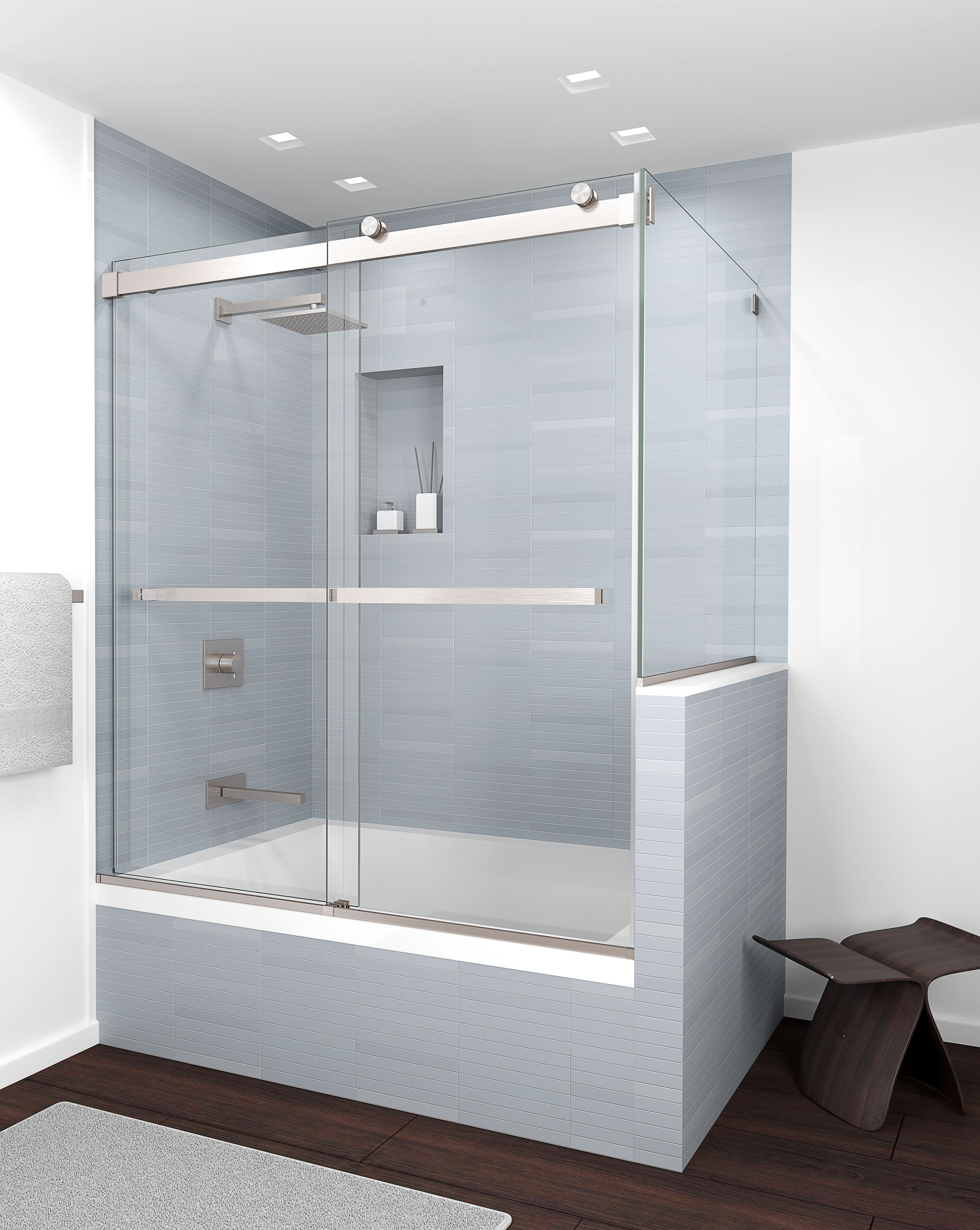 Glasscrafters Equalis Series Shower Door System Is A New Developed for proportions 2788 X 3500