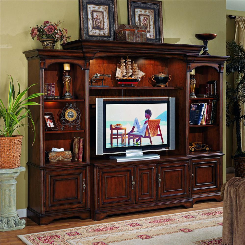 Hamilton Home Brookhaven Entertainment Center With Interchangeable intended for measurements 1000 X 1000