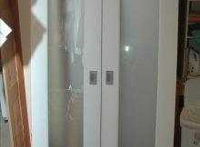 Handmade Closet Doors W Frosted Glass Panels Wooden It Be Nice throughout proportions 2001 X 3008