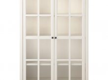 Home Decorators Collection Hamilton Polar White Glass Door Bookcase with size 1000 X 1000