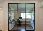 Home Office Glass Sliding Door To Cut Out All Family Noise But Keep throughout measurements 1100 X 735