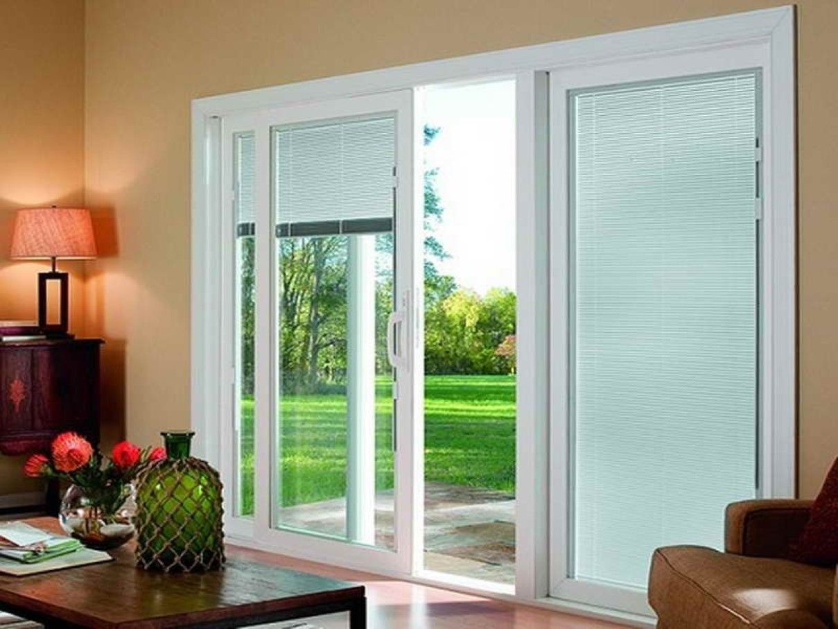 Kitchen Window Treatment Ideas For Sliding Glass Doors In Kitchen inside size 1209 X 907
