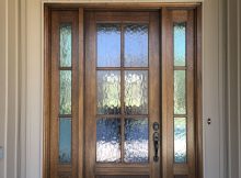 Mahogany Front Door With Privacy Glass See More Pictures On in measurements 3024 X 4032