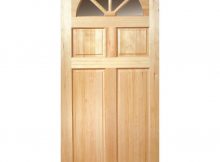 Masonite 30 In X 80 In Fan Lite Unfinished Fir Front Door Slab with regard to proportions 1000 X 1000