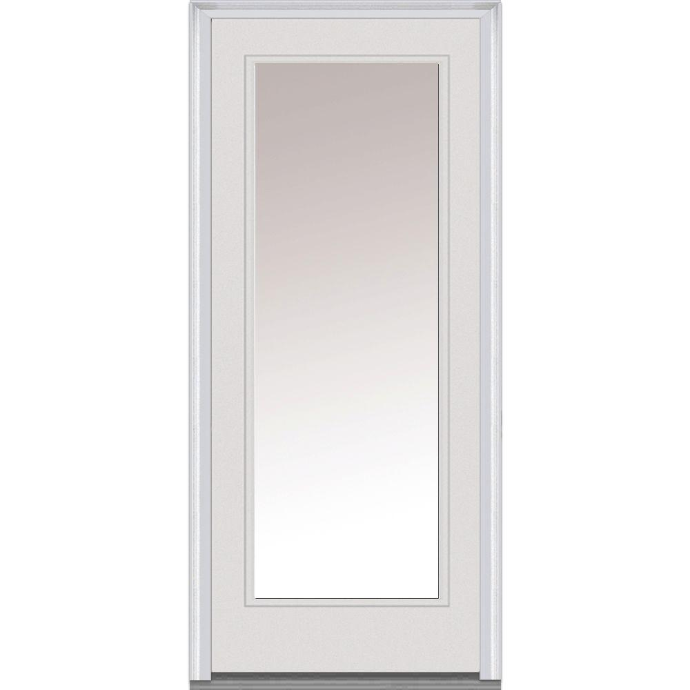 Mmi Door 36 In X 80 In Right Hand Inswing Full Lite Clear Classic intended for sizing 1000 X 1000