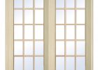 Mmi Door 60 In X 80 In Left Hand Active Unfinished Poplar Glass 15 within dimensions 1000 X 1000