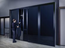 Modern Glass Closet Doors The Sliding Door Company regarding dimensions 1540 X 1155