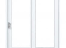 Mp Doors 60 In X 80 In Smooth White Left Hand Composite Sliding within sizing 1000 X 1000