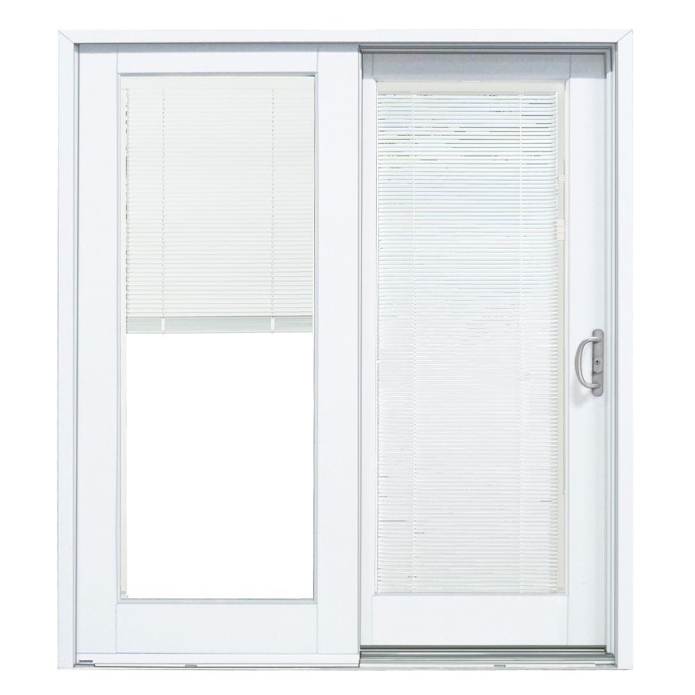 Mp Doors 72 In X 80 In Smooth White Right Hand Composite Sliding in proportions 1000 X 1000