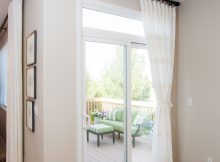Off White Sliding Glass Door Curtain Shade In 2019 Curtain Design for measurements 2400 X 3600
