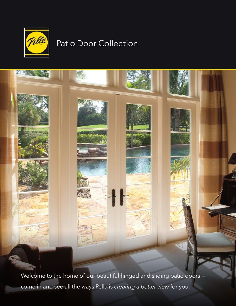 Pella Architectural Series Sliding Glass Doors The Huge Growth In with dimensions 1000 X 1294