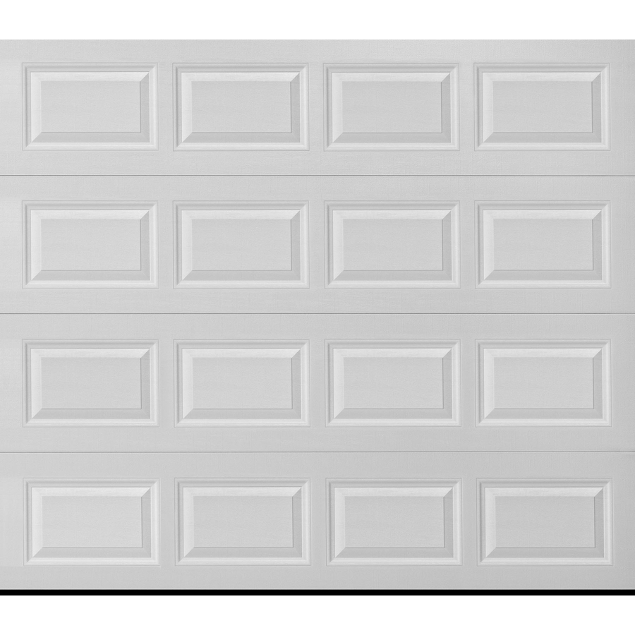 Pella Sutherland 96 In X 78 In True White Single Garage Door At in proportions 900 X 900