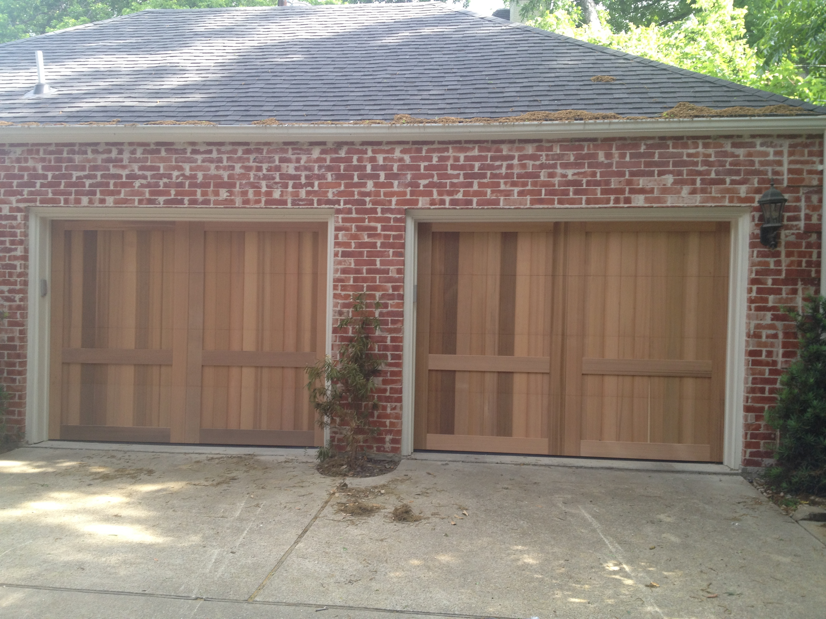 Premier Entry Systems The Scary Truth About Cedar Overlay Garage Doors throughout dimensions 3264 X 2448