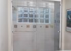 Rv Triple Slide Glass Shower Door Glass Doors with proportions 791 X 1000