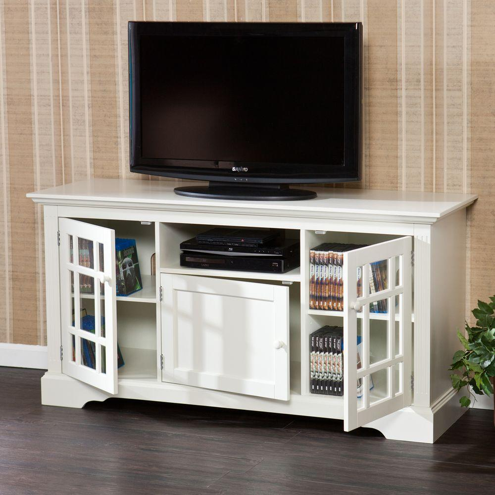 Southern Enterprises Madison Off White Entertainment Center Hd889092 with sizing 1000 X 1000