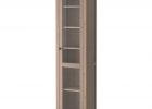 Tall Oak Storage Cabinet With Single Glass Door Of Dazzling Tall pertaining to measurements 2000 X 2000