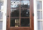 Vintage Styled Wood Storm Door With Solid Teak Wood Material Built in proportions 1024 X 1365