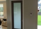 Walnut Internal Door With Frosted Glass Versatility Of Sliding in measurements 1334 X 1334