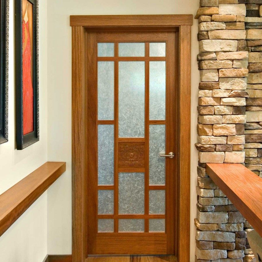 Wood Interior Door With Glass Appex Wood regarding proportions 915 X 915