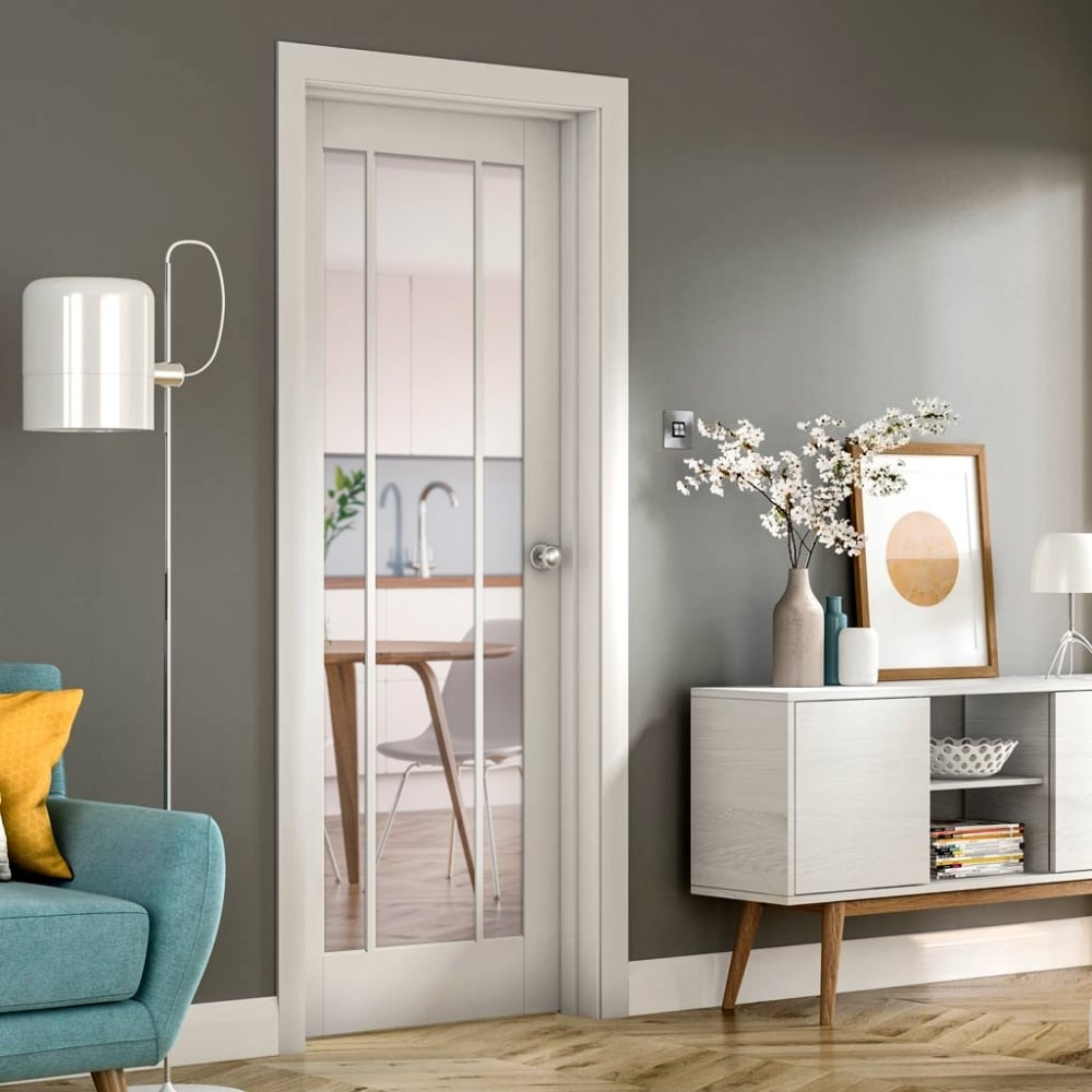 Xl Joinery Internal White Primed Worcester Glazed Door Leader Doors with sizing 1000 X 1000
