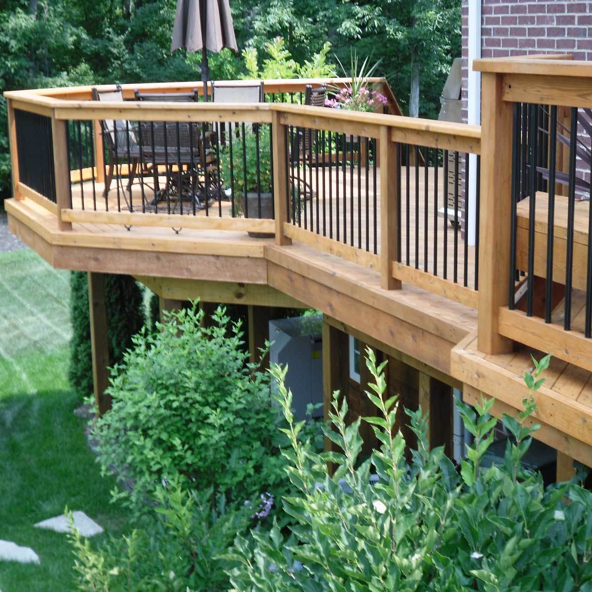 10 Inspiring Deck Designs The Family Handyman with regard to proportions 1200 X 1200