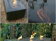 10 Water Feature And Fire Pit Combos You Will Admire A House for proportions 775 X 1083