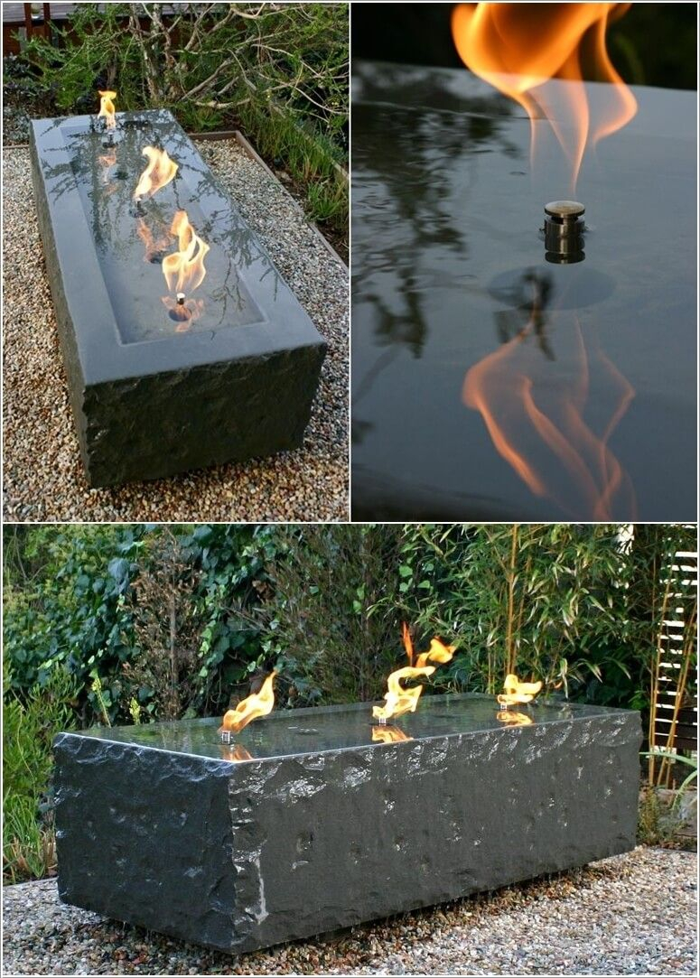 10 Water Feature And Fire Pit Combos You Will Admire A House for proportions 775 X 1083