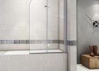 1000x1400mm 180 Hinge 2 Fold Bath Shower Screen Door Panel Tempered for dimensions 1200 X 1200