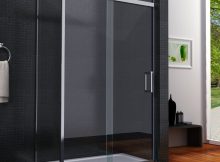 1100 X 800 Frameless Shower Enclosure Sliding Doorside Panel throughout dimensions 1176 X 1176