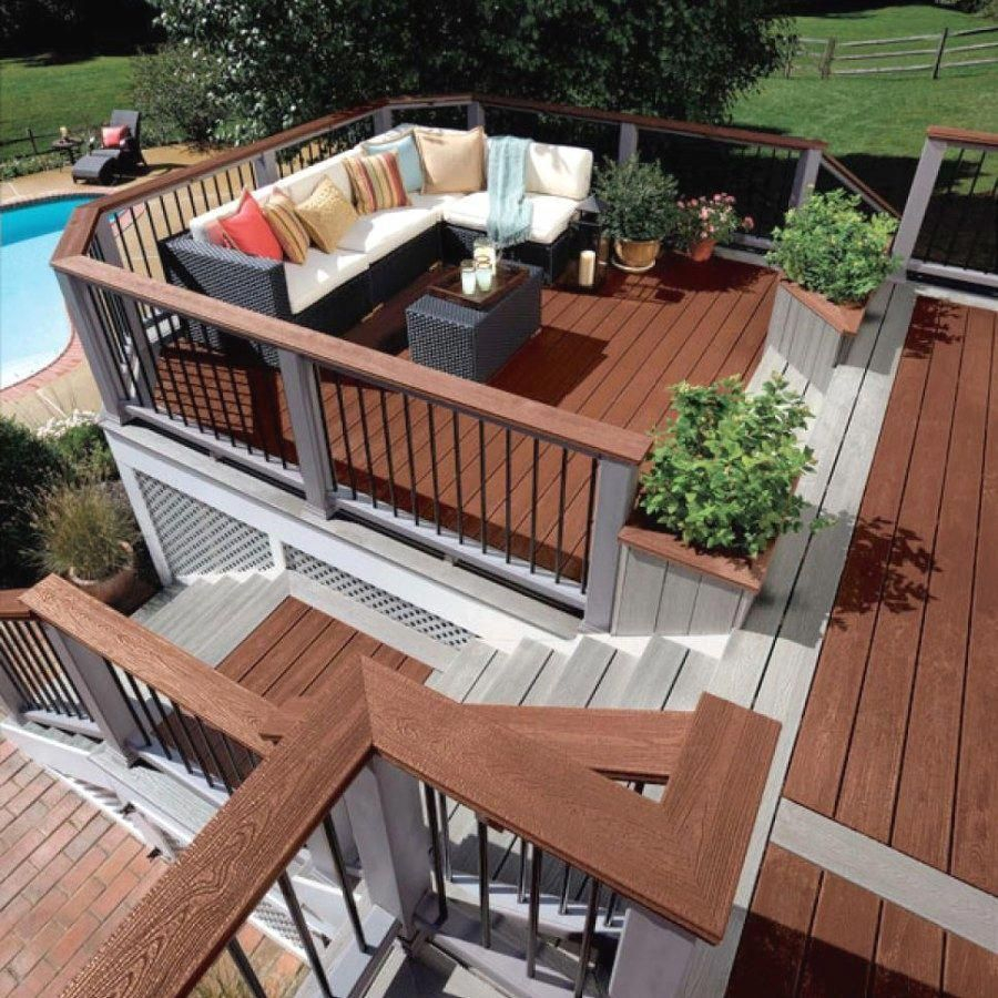 12 Creative Redwood Deck Plans You Might Try For Your Home Deck within sizing 900 X 900