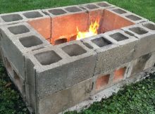 15 Outstanding Cinder Block Fire Pit Design Ideas For Outdoor In for dimensions 1000 X 1334