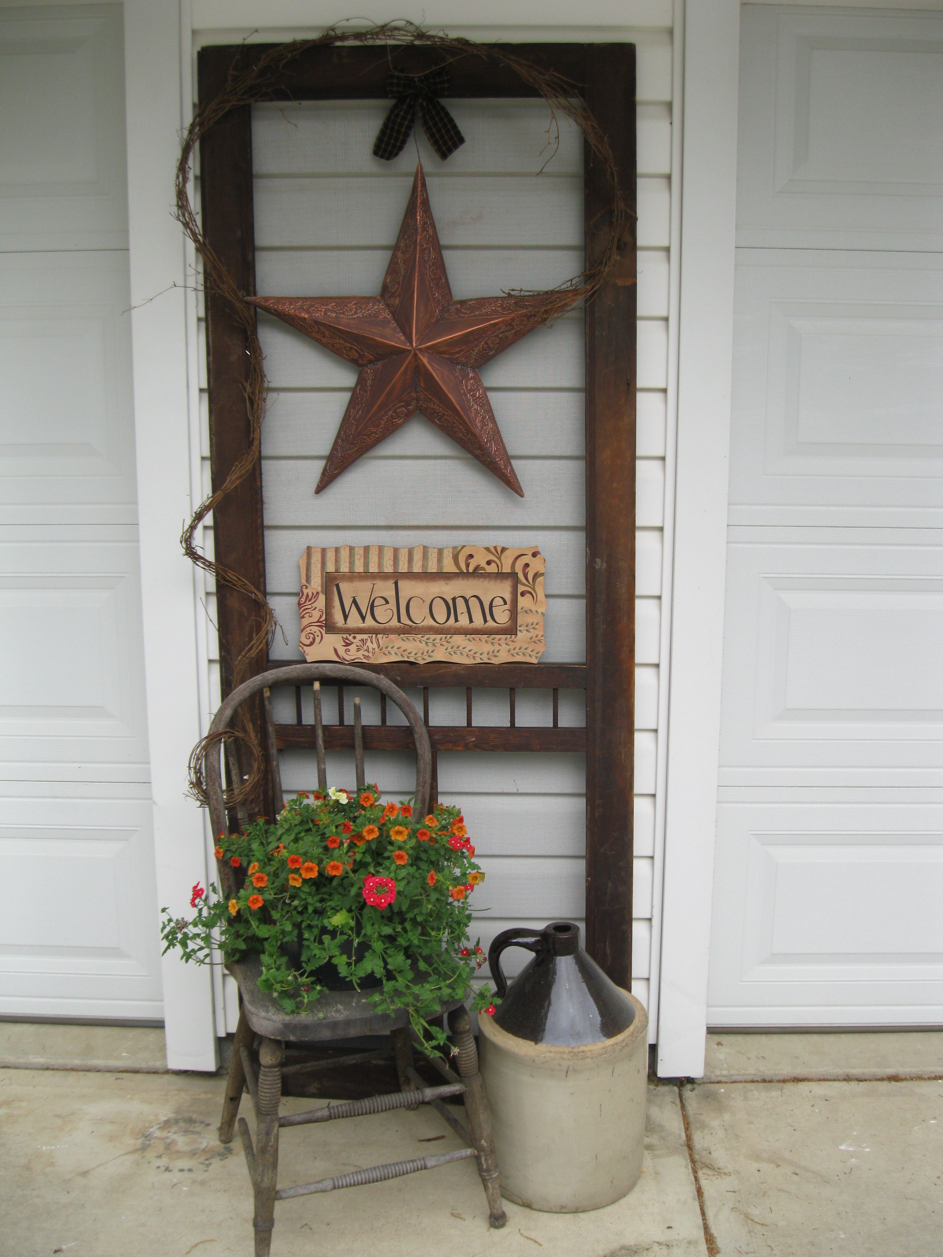 17 Brilliant Ways To Transform A Broken Old Screen Door Into An for dimensions 3000 X 4000