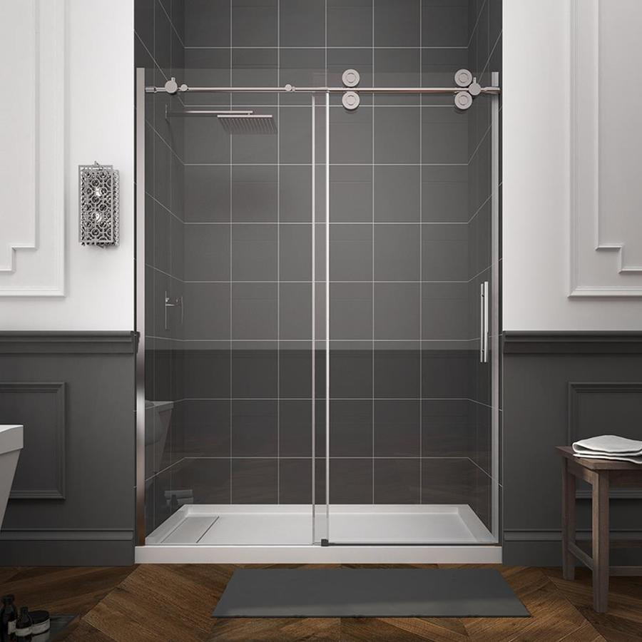 2019 Frameless Mirror Stainless Steel Sliding Shower Door Double with sizing 900 X 900