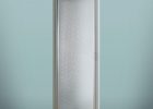 24 In X 64 In Framed Pivot Shower Door Kit In Silver With Pebbled pertaining to measurements 1000 X 1000