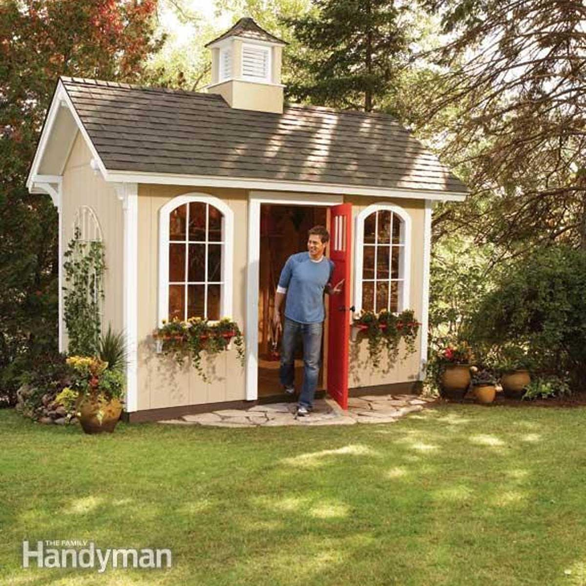 24 Tips For Turning A Shed Into A Tiny Hideaway The Family Handyman pertaining to sizing 1200 X 1200