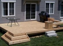 25 Beautiful Backyard Wooden Deck Design Ideas That You Must See It within size 1080 X 862