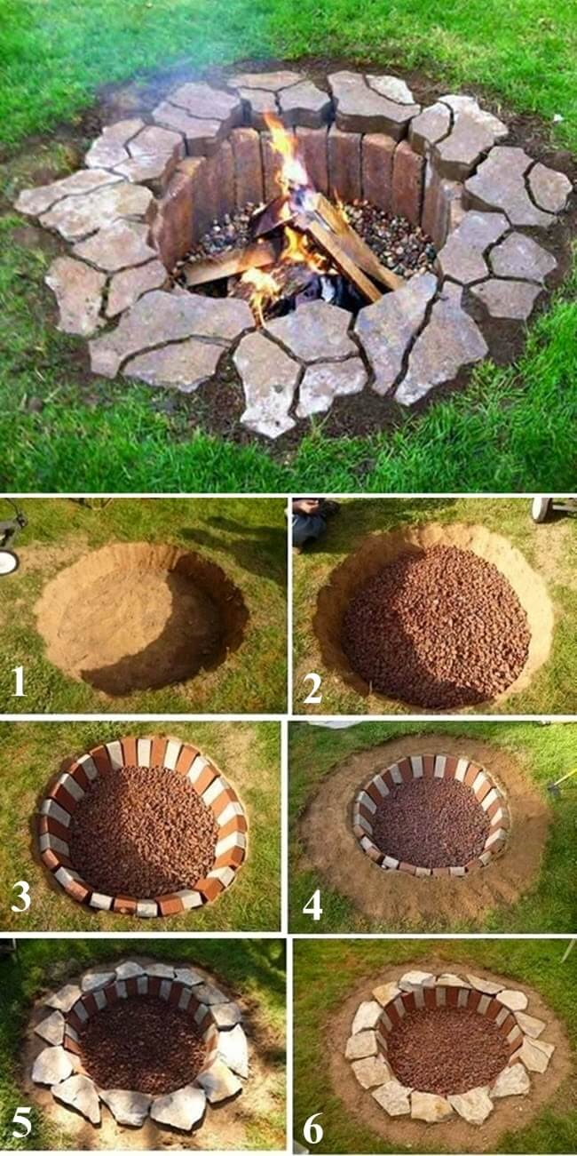 27 Best Diy Firepit Ideas And Designs For 2019 with dimensions 650 X 1301