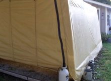 2yr Update Harbor Freight 10x15 Portable Garage Shelter Review pertaining to measurements 1280 X 720