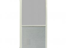 34 X 77 Sliding Screen Door Elegant Odl 36 In X 96 In Brisa White intended for size 1000 X 1000