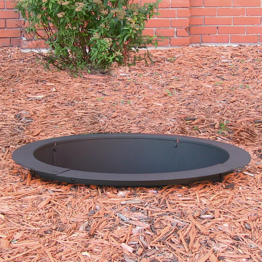 36 Inch Fire Pit Square Fire Pit Liner Steel Fire Ring Insert Gas inside dimensions 894 X 894