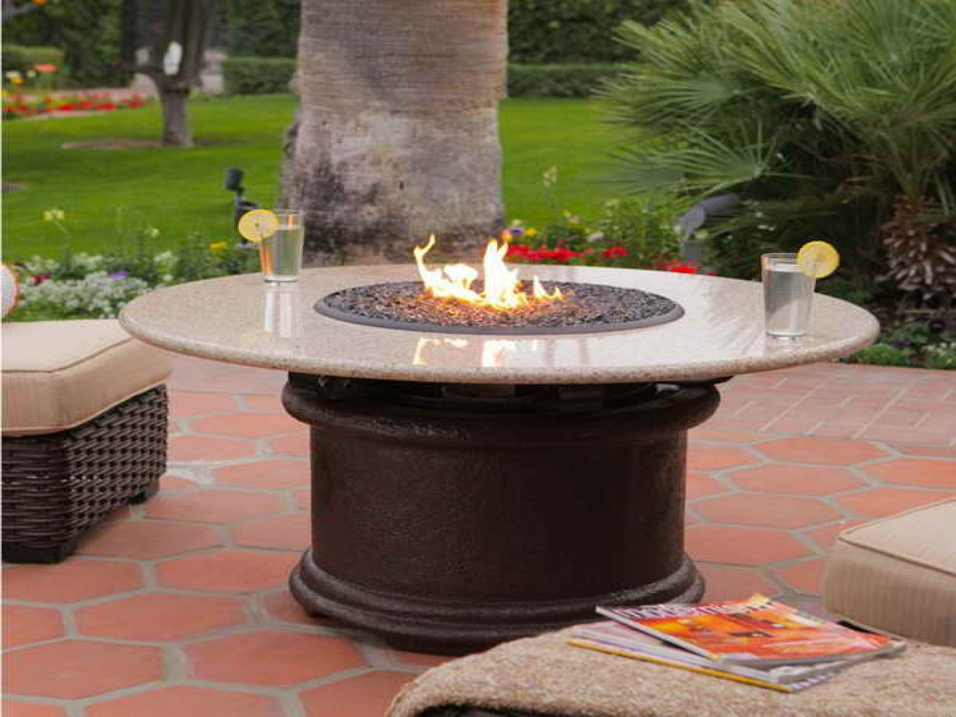 36 Round Propane Tank Fire Pit Firepit throughout proportions 1920 X 1440